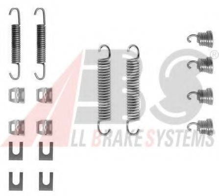 A.B.S. 0550Q Комплектуючі, гальмівна колодка