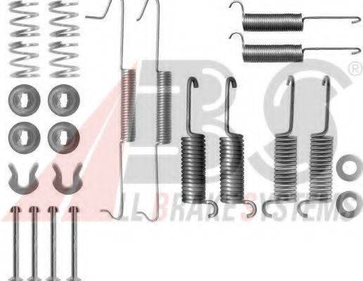 A.B.S. 0571Q Комплектуючі, гальмівна колодка