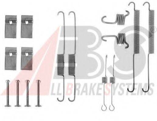 A.B.S. 0688Q Комплектуючі, гальмівна колодка