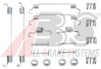 A.B.S. 0820Q Комплектуючі, гальмівна колодка