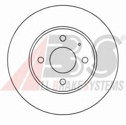A.B.S. 15040 гальмівний диск
