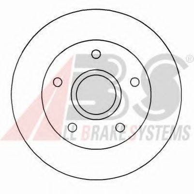A.B.S. 16027 гальмівний диск