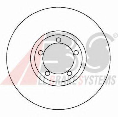 A.B.S. 16196 гальмівний диск