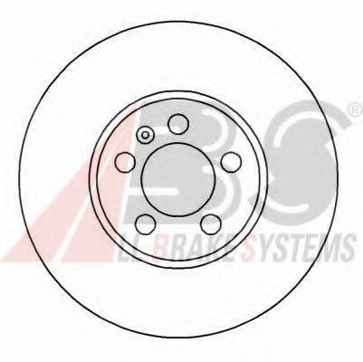 A.B.S. 16265OE гальмівний диск