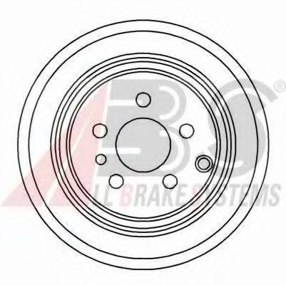 A.B.S. 16289OE гальмівний диск