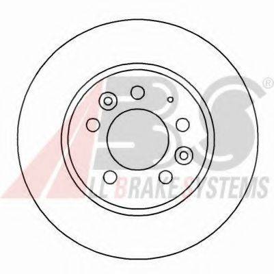 A.B.S. 16572 гальмівний диск