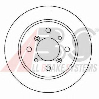 A.B.S. 16624 гальмівний диск