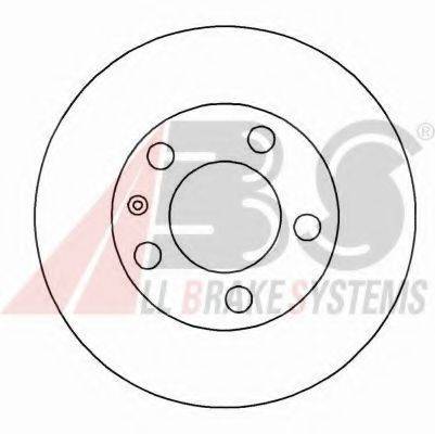 A.B.S. 16630 гальмівний диск