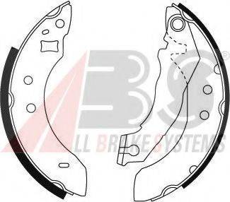 A.B.S. 8793 Комплект гальмівних колодок
