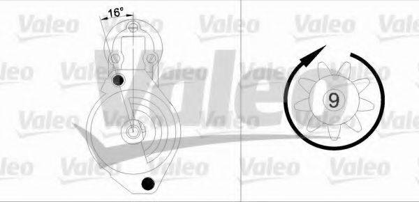 VALEO 436006 Стартер