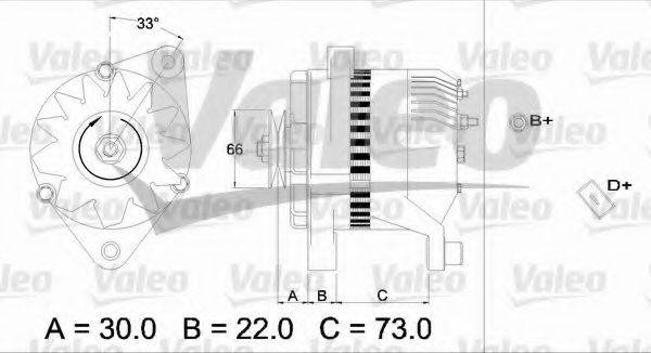 VALEO 436114 Генератор