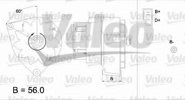 VALEO 436125 Генератор