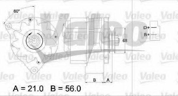 VALEO 436126 Генератор