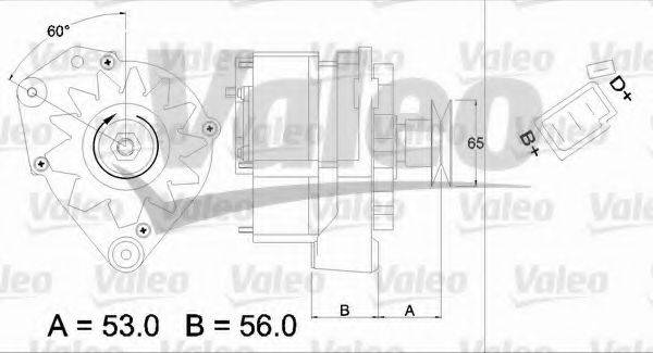 VALEO 436220 Генератор