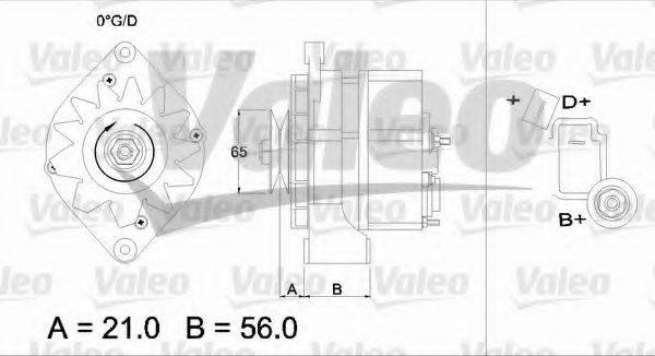 VALEO 436297 Генератор