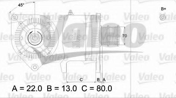 VALEO 436508 Генератор