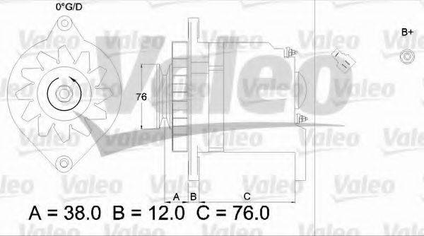 VALEO 436511 Генератор