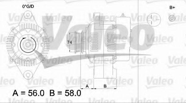 VALEO 436519 Генератор