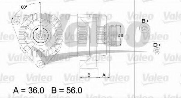 VALEO 436718 Генератор