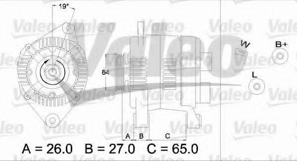 VALEO 436737 Генератор