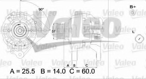 VALEO 437316 Генератор