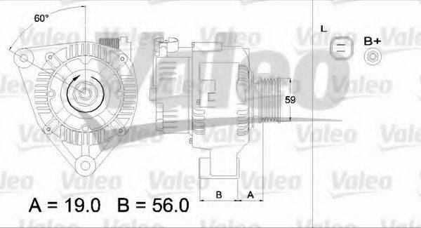 VALEO 437342 Генератор