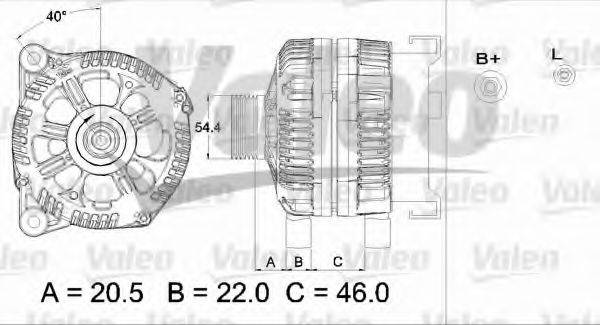 VALEO 437429 Генератор