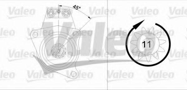 VALEO 455539 Стартер