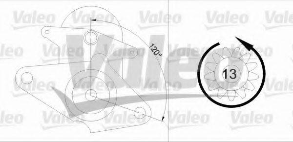 VALEO 455604 Стартер