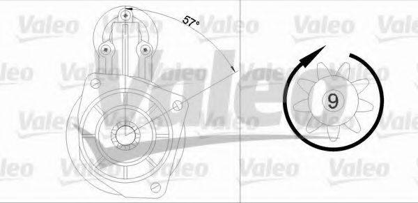 VALEO 455683 Стартер