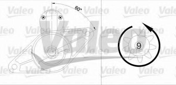 VALEO 455902 Стартер