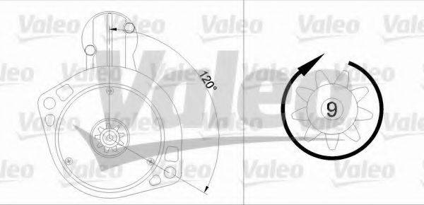 VALEO 455912 Стартер