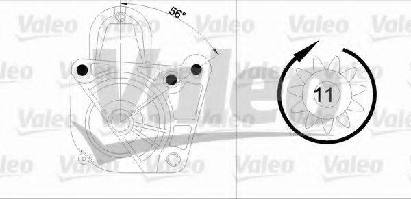 VALEO 455959 Стартер