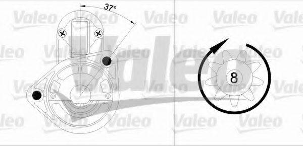 VALEO 455967 Стартер