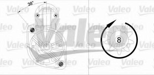 VALEO 455969 Стартер