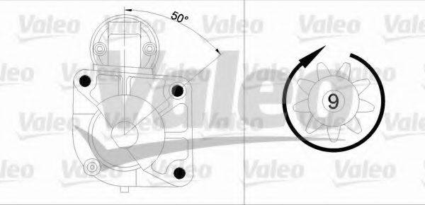 VALEO 455983 Стартер