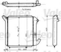 VALEO 810997 Радіатор, охолодження двигуна