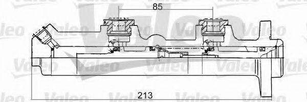 VALEO 350568 головний гальмівний циліндр