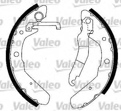 VALEO 562403 Комплект гальмівних колодок