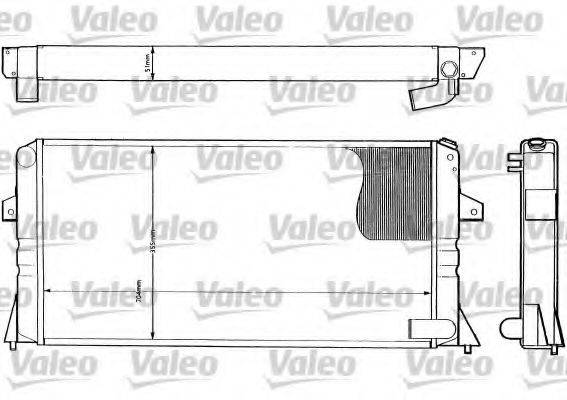 VALEO 730176 Радіатор, охолодження двигуна