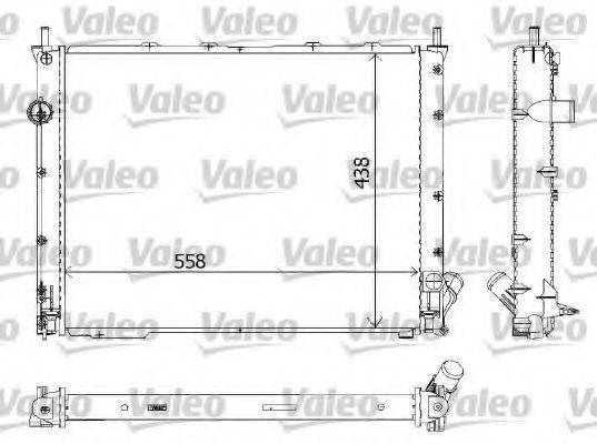 VALEO 732784 Радіатор, охолодження двигуна