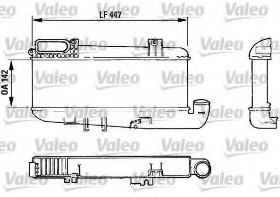 VALEO 816613 Інтеркулер