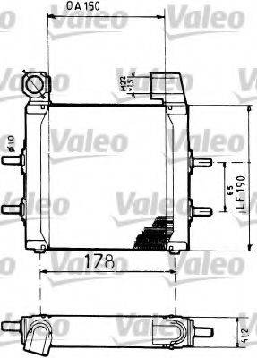 VALEO 816701 масляний радіатор, моторне масло