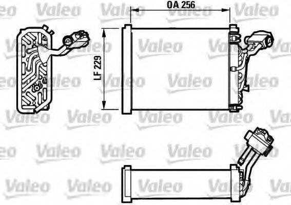 VALEO 817114 Випарник, кондиціонер