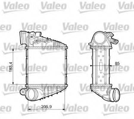 VALEO 817653 Інтеркулер