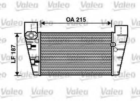 VALEO 817867 Інтеркулер