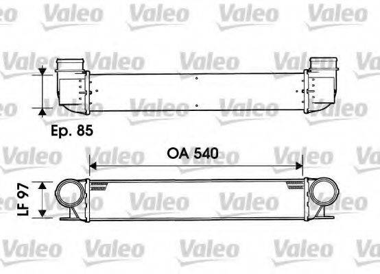 VALEO 817877 Інтеркулер