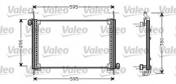 VALEO 818009 Конденсатор, кондиціонер