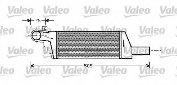 VALEO 818728 Інтеркулер