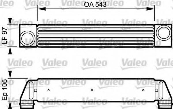 VALEO 818796 Інтеркулер